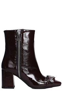 Anna F. Block Heel Ankle Boots