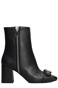 Anna F. Block Heel Ankle Boots