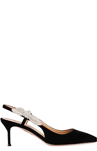 Aquazzura Very Bow Tie Embellished Pumps