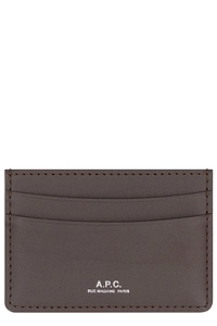A.P.C. André Logo Embossed Cardholder