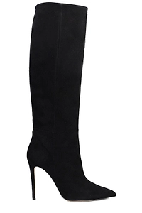 Anna F. Knee-High Pointed-Toe Boots