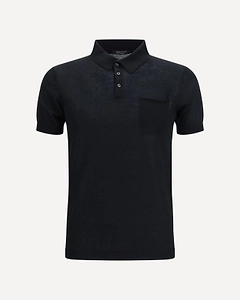 Aragona Chest-Pocket Short Sleeve Polo Shirt