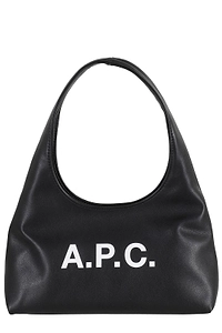 A.P.C. Baby Ninon Logo Printed Shoulder Bag