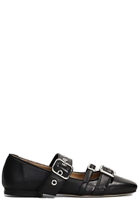 Anna F. Lepord Printed Ballet Flats