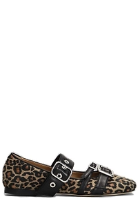 Anna F. Lepord Printed Ballet Flats