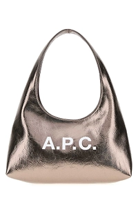 A.P.C. Baby Ninon Logo Printed Shoulder Bag