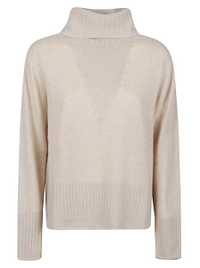 Aragona Long Sleeve Turtleneck Sweater