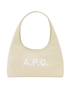 A.P.C. Baby Ninon Logo Printed Shoulder Bag