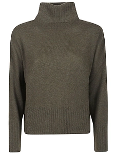 Aragona Long Sleeve Turtleneck Sweater