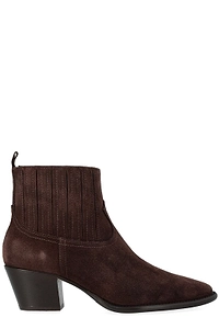 Anna F. Pointed Toe Ankle Boots