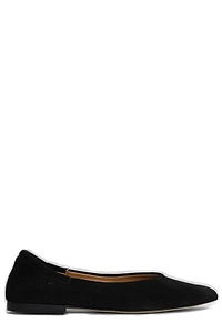 Anna F. Pointed Toe Slip-On Ballet Flats