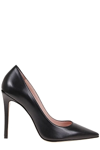 Anna F. Pointed-Toe Slip-On Pumps