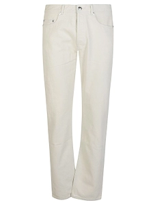 A.P.C. Button Detailed Straight Leg Jeans