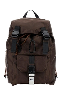 A.P.C. Buckled Foldover Top Trek Backpack