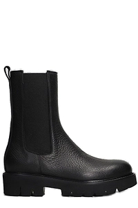 Anna F. Round Toe Combat Boots