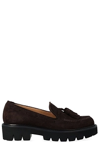 Anna F. Tassel Detailed Loafers