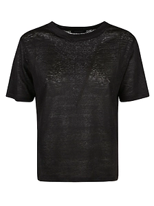 Aragona Sheer Short Sleeve Top