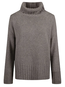 Aragona Turtleneck Knitted Sweater