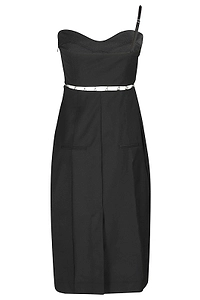 Anna October Devon Strapless Belted Dress