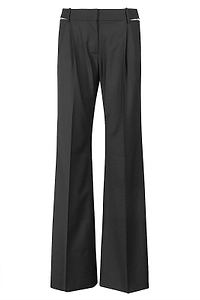 Anna October Raya Wool-Blend Flared Pants