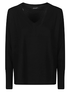 Aragona V-Neck Long Sleeve Sweater
