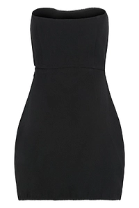 Anna October Strapless Fitted Mini Dress
