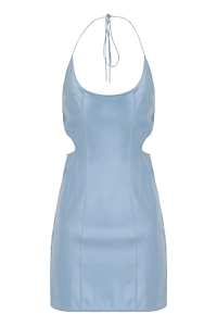 Anna October Strappy Cut-Out Mini Dress