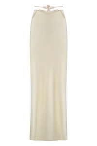 Anna October Tie-Detail Midi Skirt