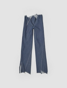 Anne Isabella Twisted Asymmetrical Jeans