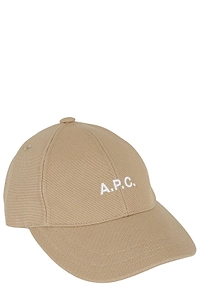 A.P.C. Charlies Logo Embroidered Baseball Cap