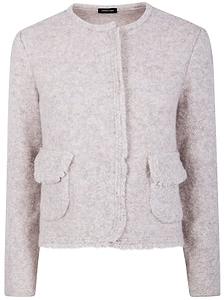 Anneclaire Textured Knit Jacket