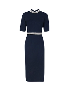 Archivio Embellished Belt Skirt/Top Set