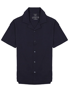 Archivio Seersucker Short-Sleeve Shirt
