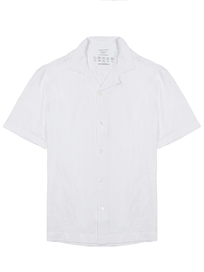 Archivio Seersucker Short-Sleeve Shirt