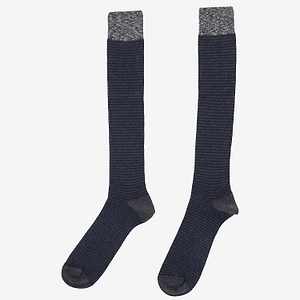 Ant45 Boston Ribbed Knee-High Socks