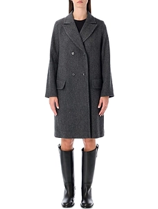 A.P.C. Ginny Double Breasted Knee-Length Coat