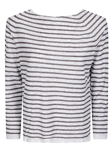 Archiviob Striped Crew-Neck Knitted Sweater