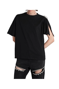 Area Embellished Crewneck T-Shirt