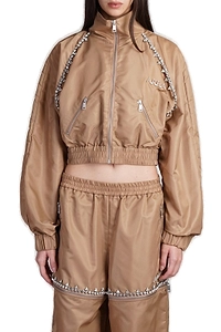 Area Embellished Cropped Jacket