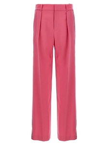 Area Embellished Pleat Detailed Pants