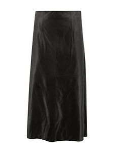 A-Line Zip Fastened Skirt
