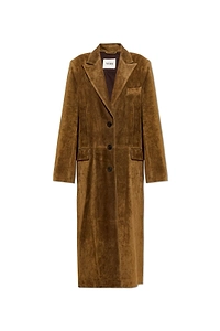 Arma Alissa Suede Long Coat