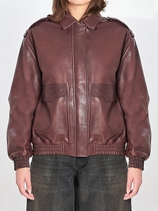 Arma Astra Oversized Leather Jacket