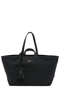 A.P.C. Le Drummer Toile Top Handle Bag