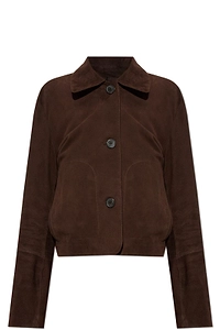 Arma Emy Cropped Button-Up Jacket