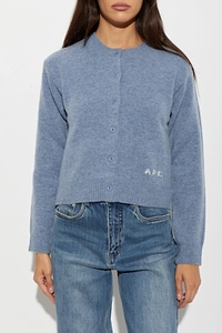 A.P.C. Lila Logo Cardigan