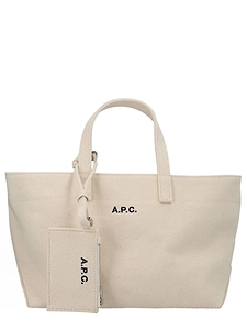 A.P.C. Logo Canvas Tote Bag