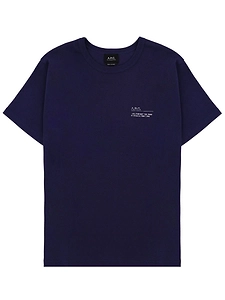 A.P.C. Logo Detailed Crewneck T-Shirt