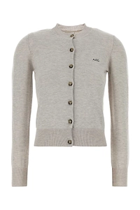 A.P.C. Logo Detailed Buttoned Cardigan