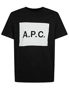 A.P.C. Logo-Detail Crewneck T-Shirt